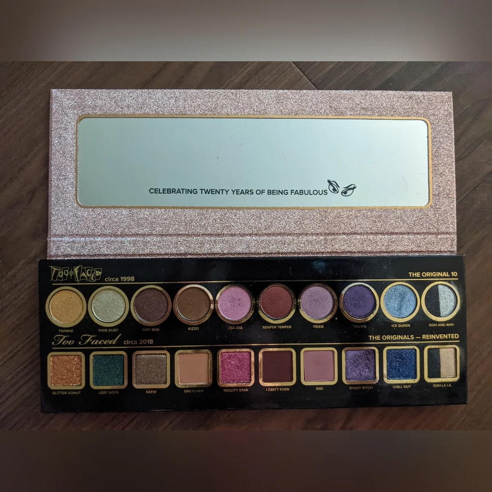 Too Faced - Then & Now Eyeshadow Palette | Cheers to 20 Years Limited Edition